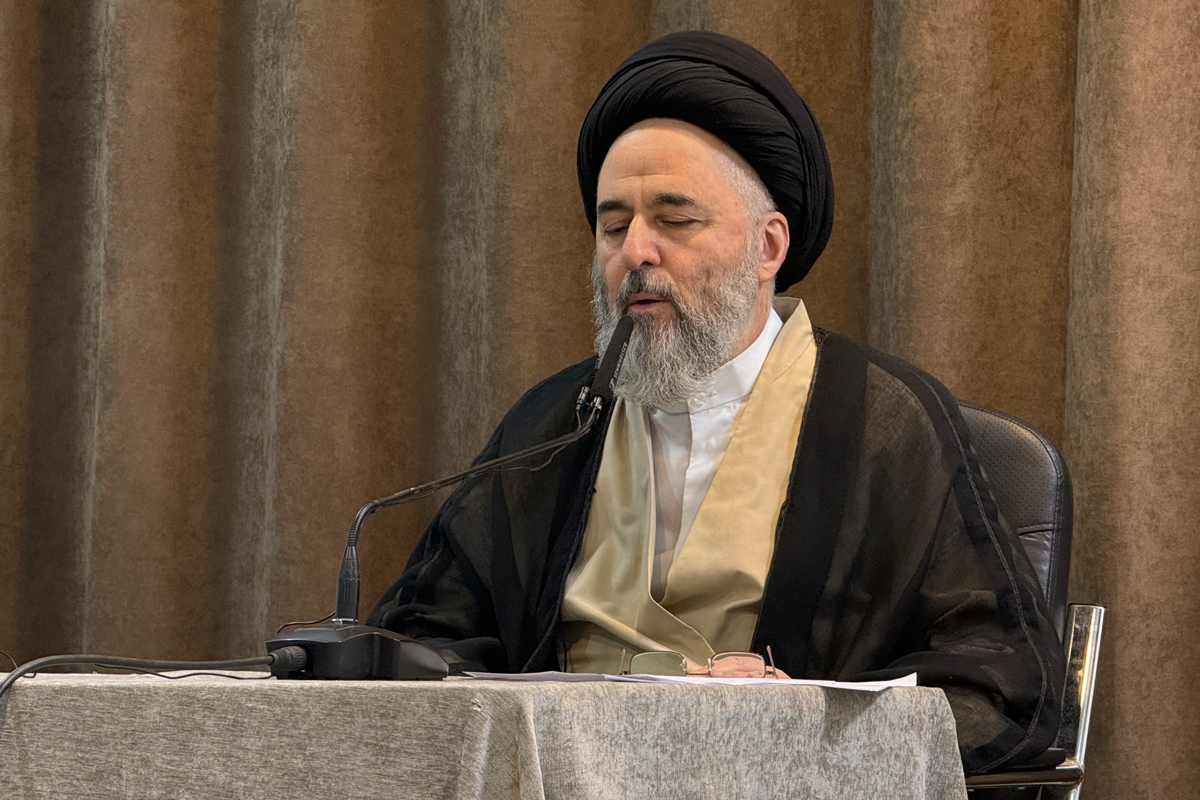 سماحة آية الله السيد مرتضى الشيرازي في جمع من المؤمنات: ماهي العلّة الغائية من بعثة الأنبياء وتعيين الأوصياء؟