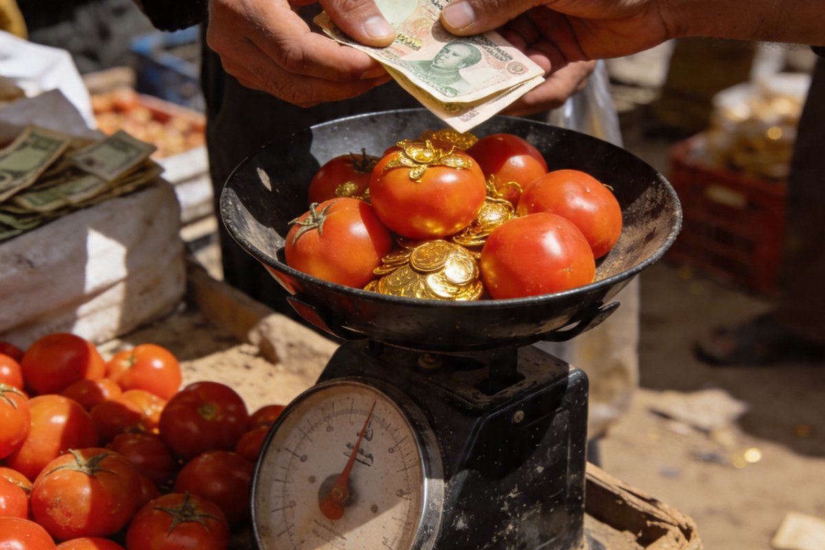 الطماطة كم مثقال؟